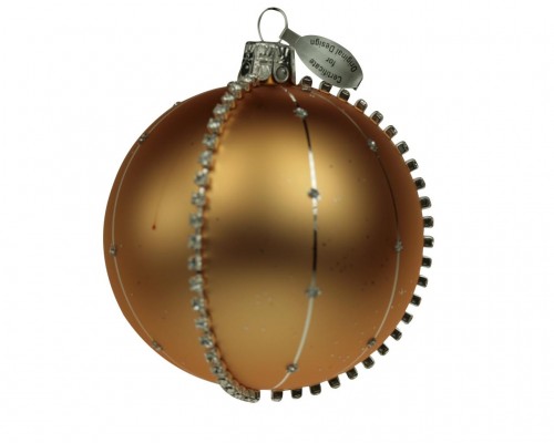 07-194 8cm diamonds on gold matt