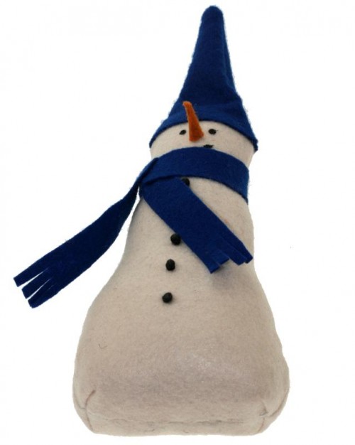 14-030 Snowman big dark blue