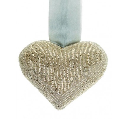 11-067-15 Heart 15cm silver