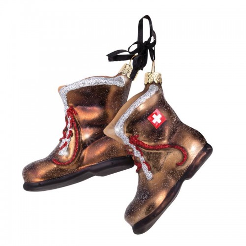 34-232 Wanderschuh-Paar  mit Schweizer Kreuz