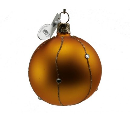 06-S1129 4cm Diamantenweg gold matt