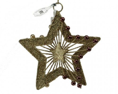 15-118 Star small pearlrays gold