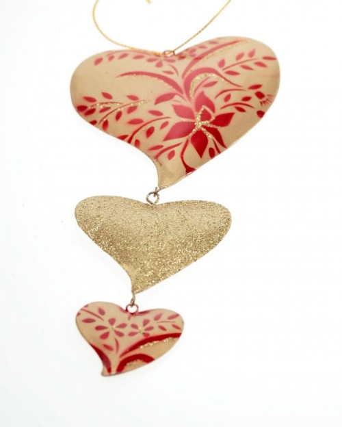 36-067 Heart triple gold