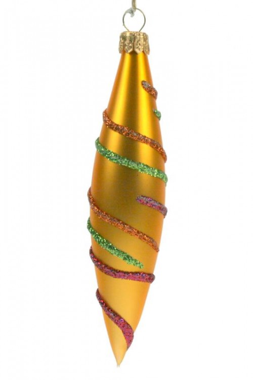 12-003 14x3cm multicolour circles gold