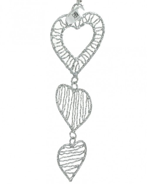 15-083 Pendentif cœurs argent