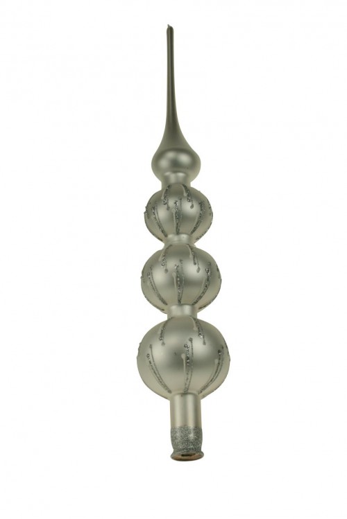 06-450 Pointe gouttes argent grand