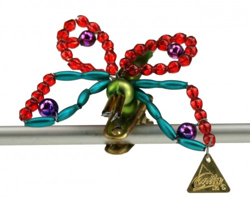 03-262 Butterfly green red