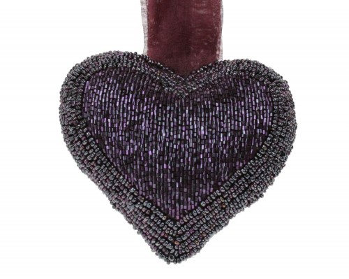 11-091-15 Heart 15cm lila