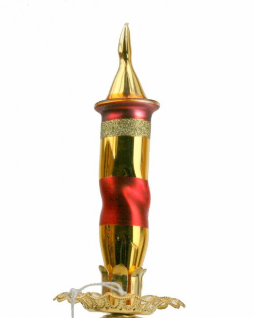 30-291 candle large, gold