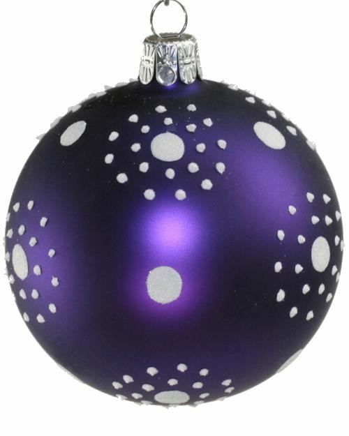 06-567 8cm snow spots lila
