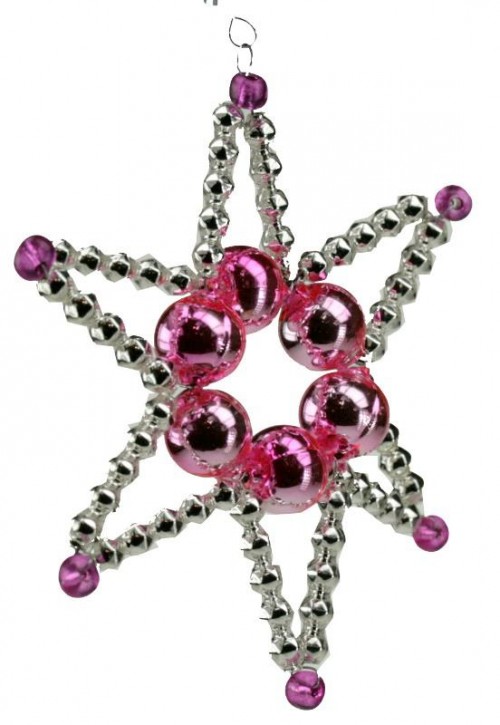 03-256 Star mini-ball pink