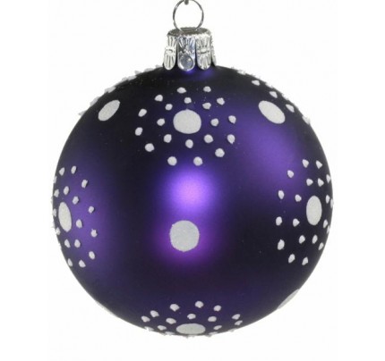 06-567 8cm snow spots lila