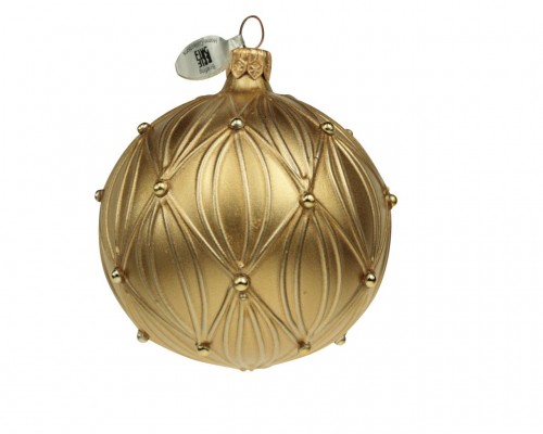30-828 8cm boutons d´orés or mat