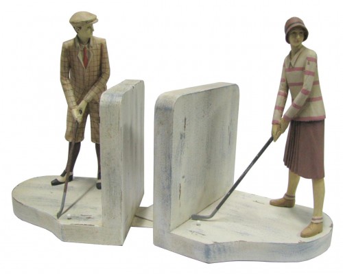 32-087 Golf Set serre-livres Carole + Byron