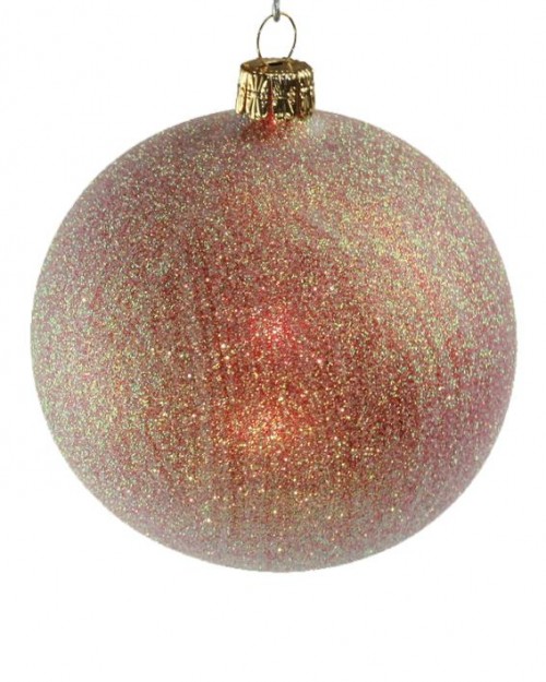 06-473 8cm scintillement d´oré rouge