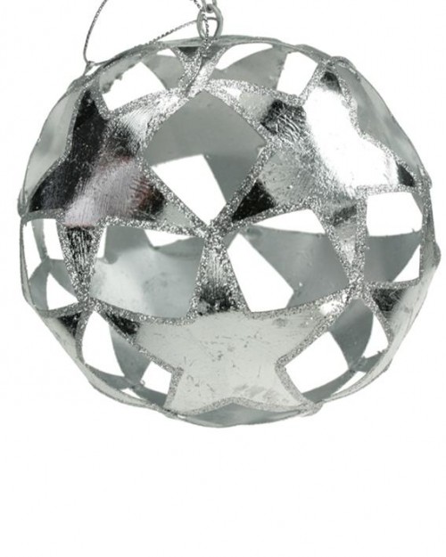 31-127 Boule étoilée argente L