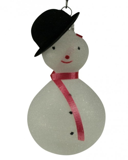 12-085 Bonhomme de neige avec chapeau