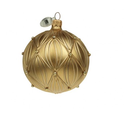 30-828 8cm boutons d´orés or mat