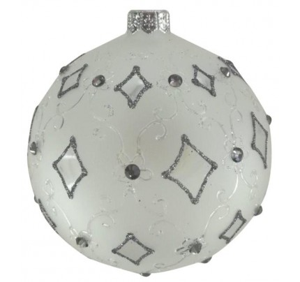 43-783-10 10cm Caro petite argent transp blanc